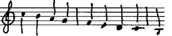 showing ledger lines