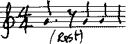 notes and rest