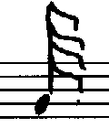 a hemi-demi-semiquaver